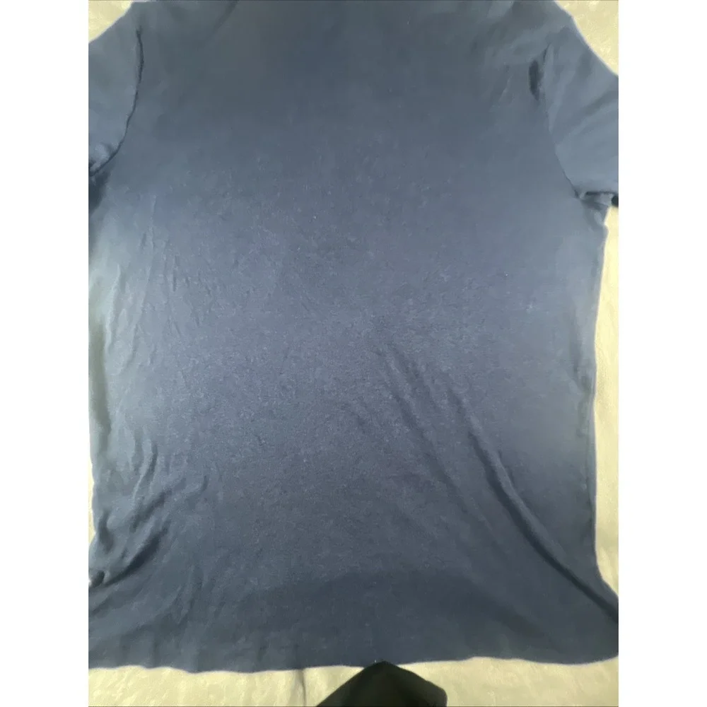 Polo Ralph Lauren Polo Shirt Mens 2XLT Navy Blue Short‎ Sleeve Cotton Pony Logo